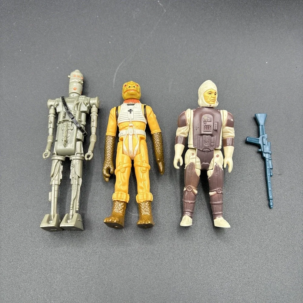 Kenner Star Wars Dengar Bossk IG-88 Action Figures Vintage 1980 Collectible Lot